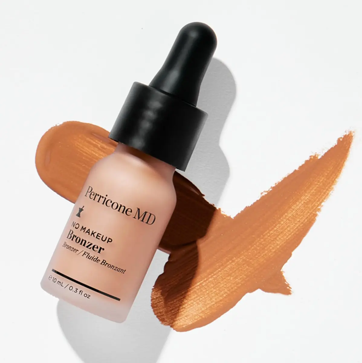 Perricone MD No Makeup Bronzer Lightweight Liquid Bronzer 0.3 fl oz | Sun-Kissed Glow, Skin Brightening - view 3