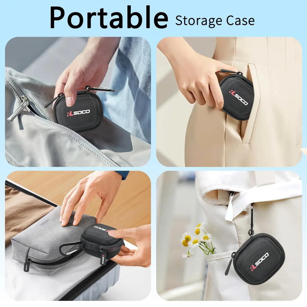 RLSOCO Carrying Case for Bose Ultra Open Earbuds | Hard Shell EVA Protection - view 6
