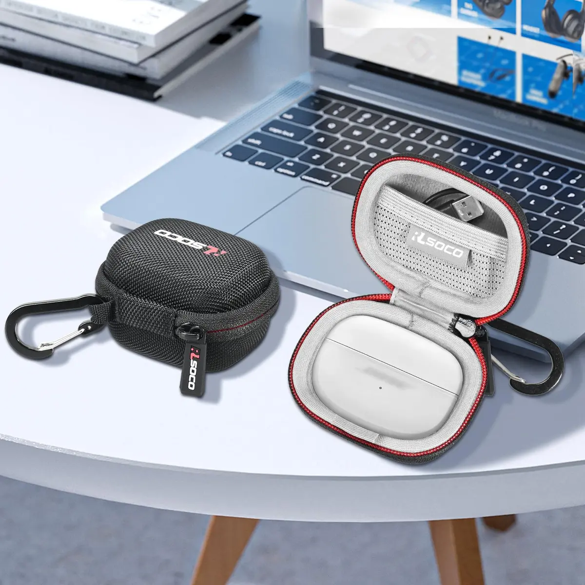 RLSOCO Carrying Case for Bose Ultra Open Earbuds | Hard Shell EVA Protection - view 7
