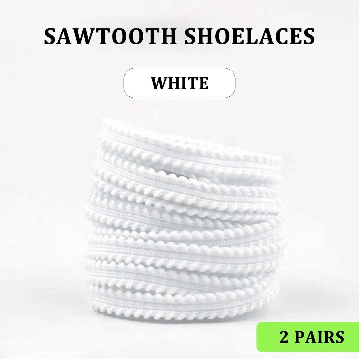 UamGlsob White Shoelace 54" | Durable, Stylish & Compatible - view 2
