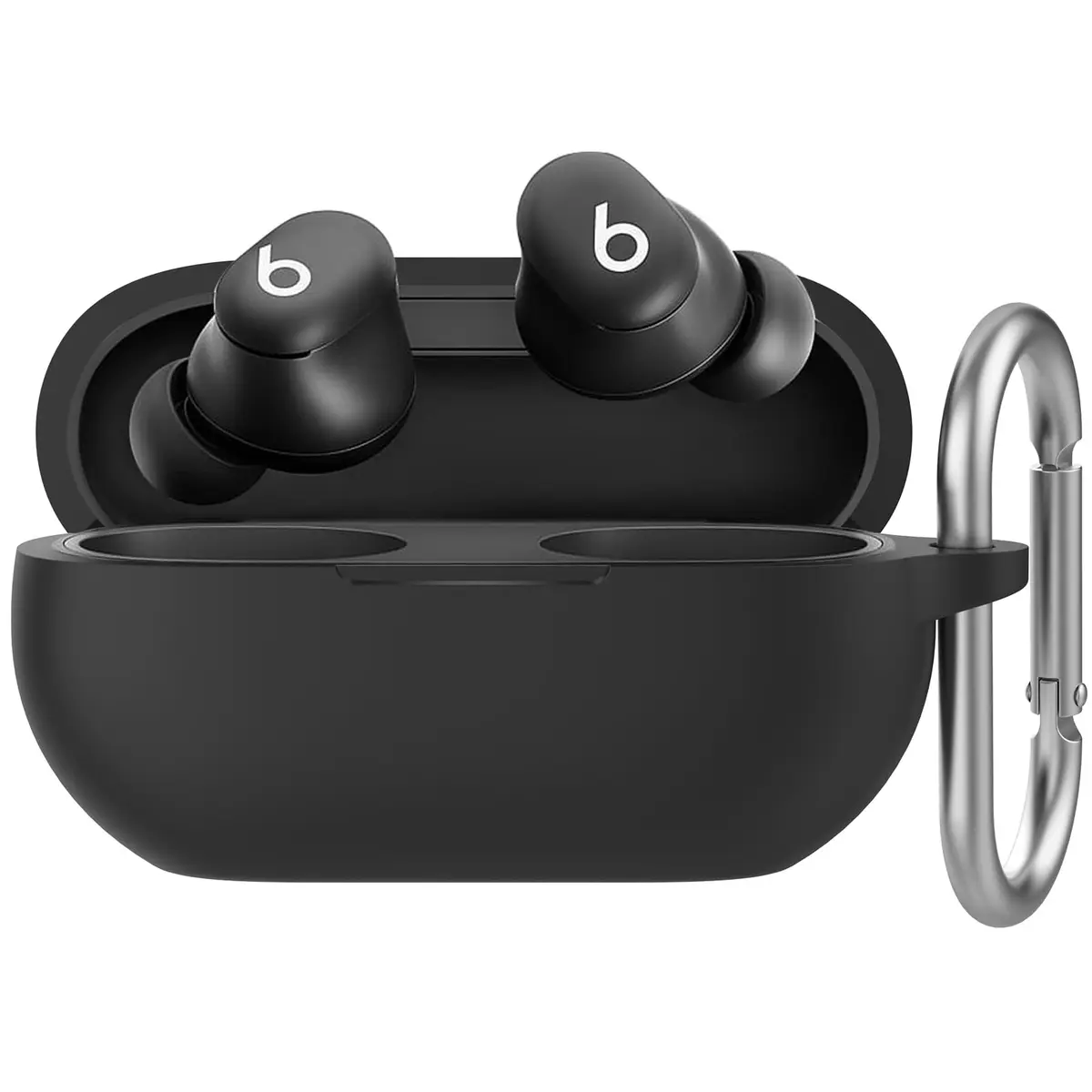 AHASTYLE Silicone Case for Beats Solo Buds (2024) | Shockproof & Dust-Resistant Earbud Case - main product image