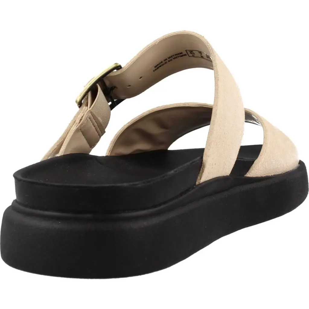 Clarks Women's Aristella MuleSandal Ecru Suede Size 7 | Classic Casual Comfort - view 3