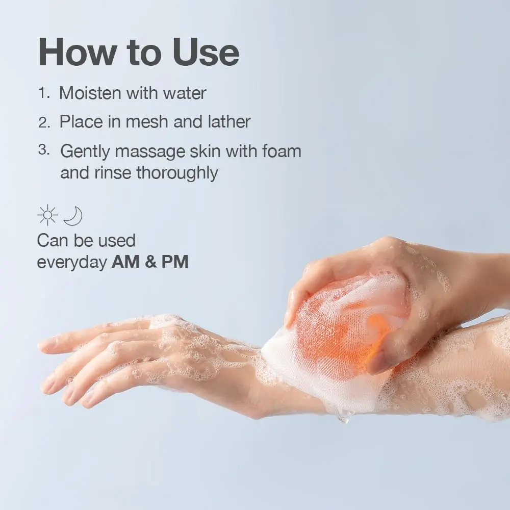 Naisture Be Bare Jelly Ball Cleanser for Dry & Sensitive Skin | Hydrating & Exfoliating Face Wash - view 4