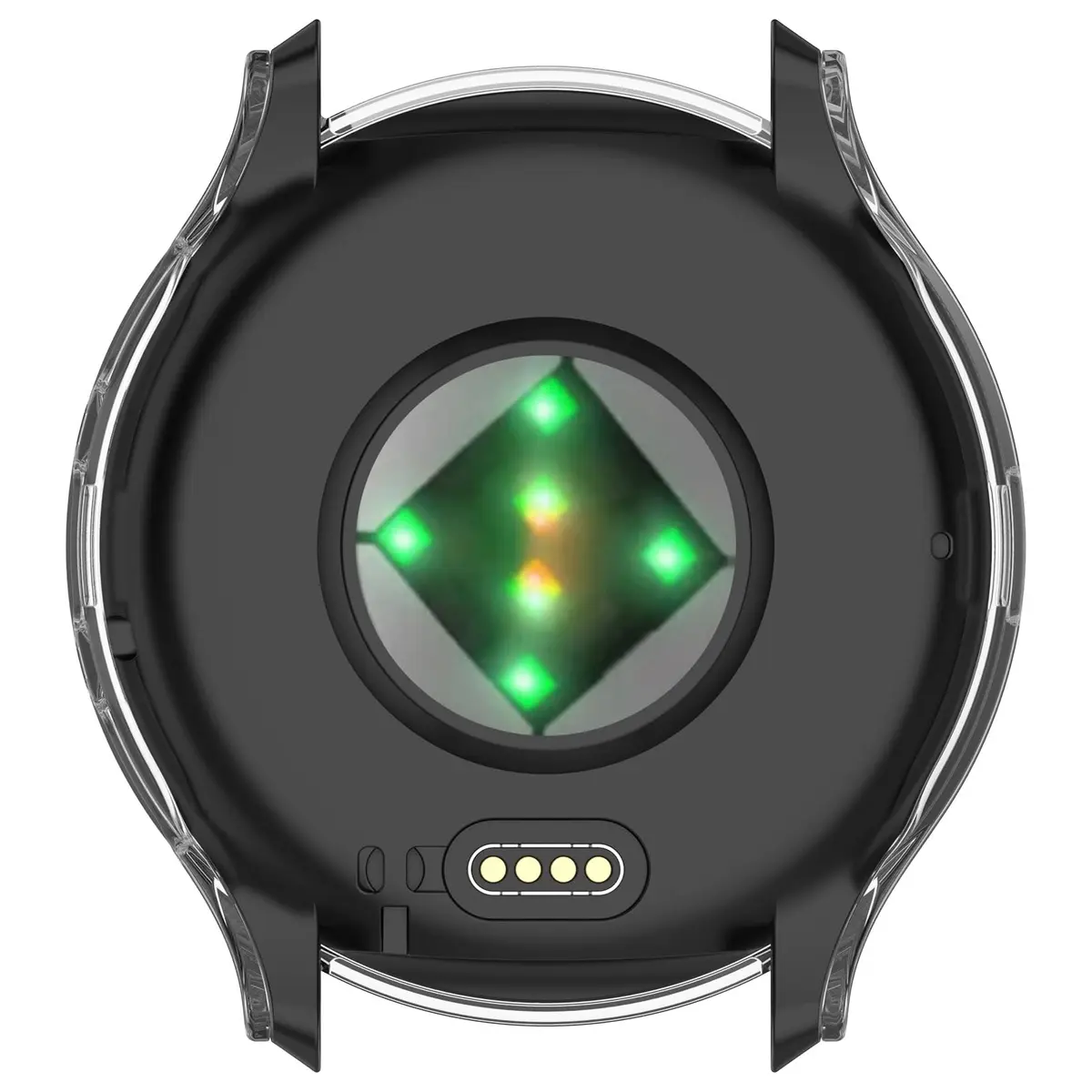 FanTEK Clear Polycarbonate Watch Case for Garmin Venu 3S (41mm) | Scratch Resistant Shock Absorbing - view 8