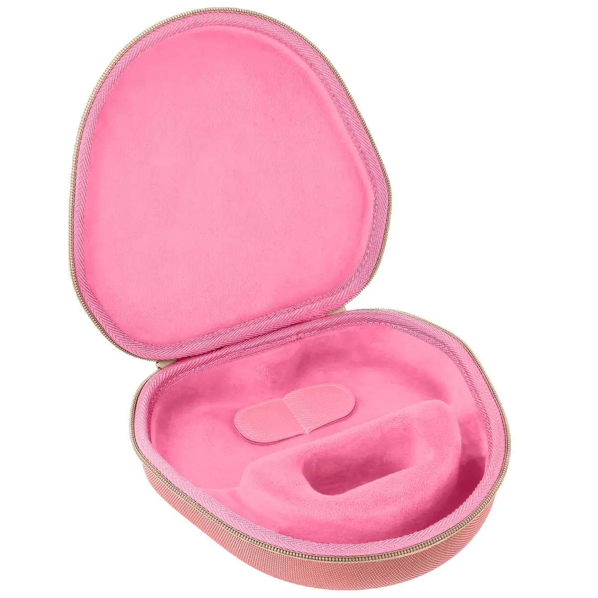 co2CREA Hard Case with Sleep Mode for Apple AirPods Max 2/1, Rose Pink | Shockproof Travel Bag - view 2