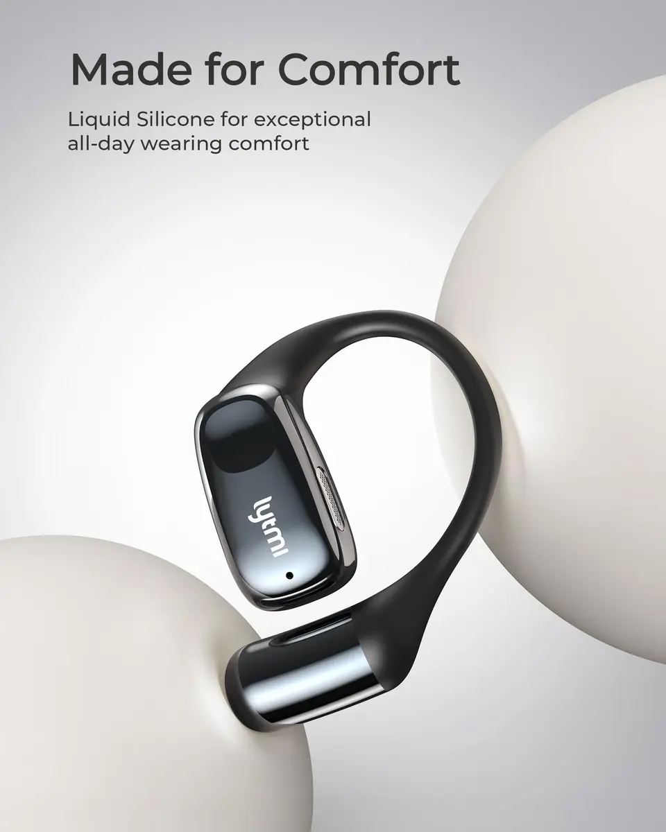 Lytmi CozyFit Open Ear Headphones 0.23oz | Ultra-Light Wireless Earbuds with 30 HRS Playtime - view 6