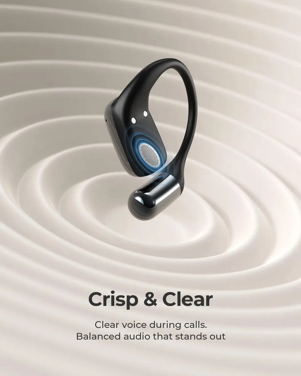 Lytmi CozyFit Open Ear Headphones 0.23oz | Ultra-Light Wireless Earbuds with 30 HRS Playtime - view 3