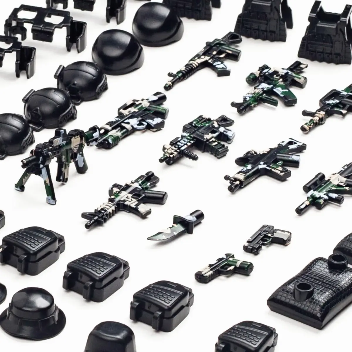 MaozyHomie U.S Camouflage Weapons Toy Building Blocks Pack (51 Pcs) - view 4