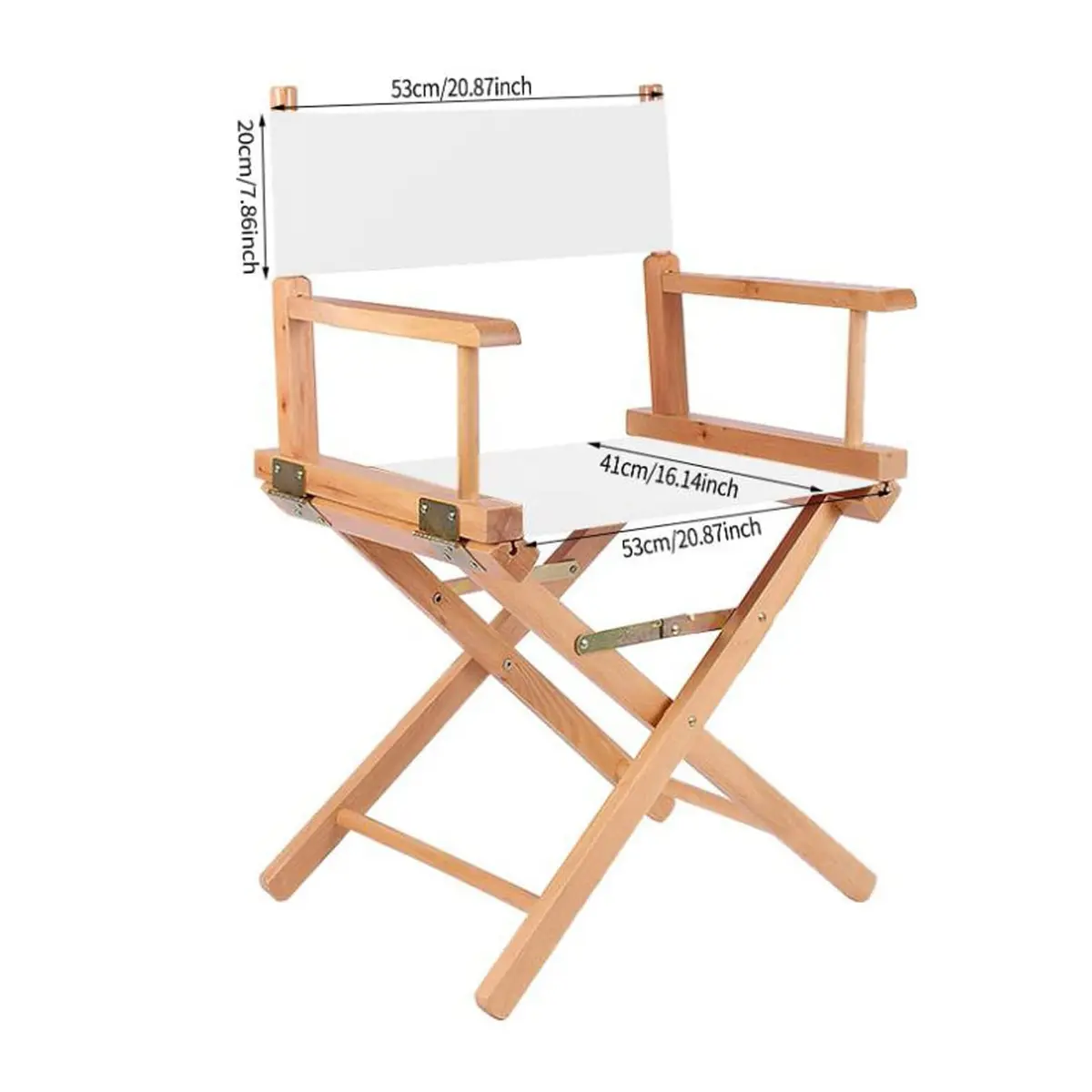 Khakho Director Chair Canvas Replacement Seat and Back 54cm x 41cm (21.3" x 16.1") | Durable Cotton Canvas for Movie Chairs - view 8