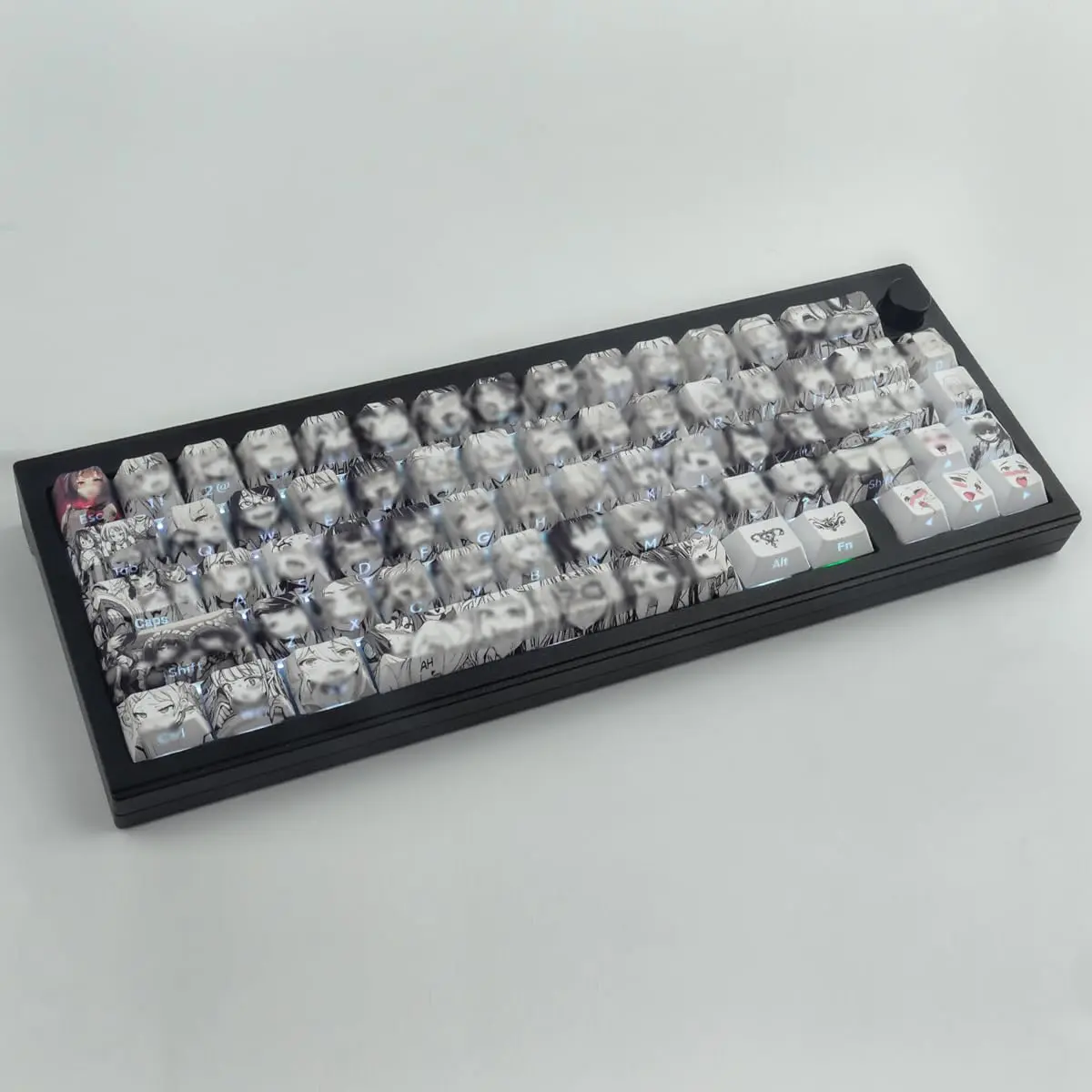Tsungup Anime Keycaps-SidePrint Set, 129 Keys, PBT, Cherry Profile | Unique Light-Through Design - view 5