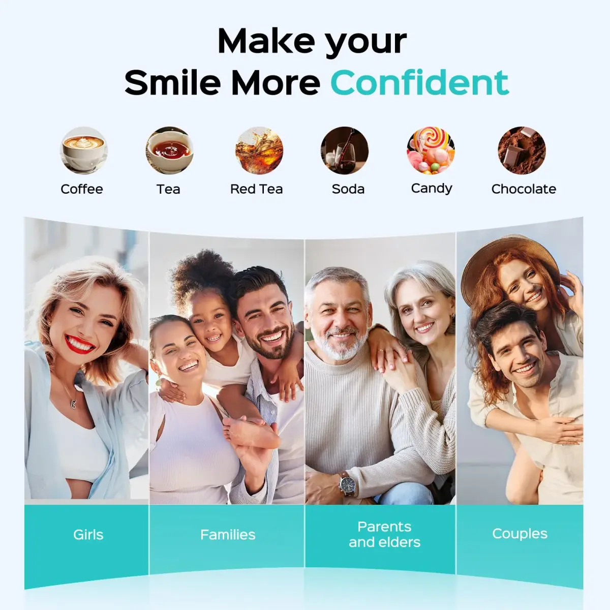 COSLUS C20 Water Dental Flosser with Whitening Kit, 300ml | ADA Accepted Oral Irrigator - view 6