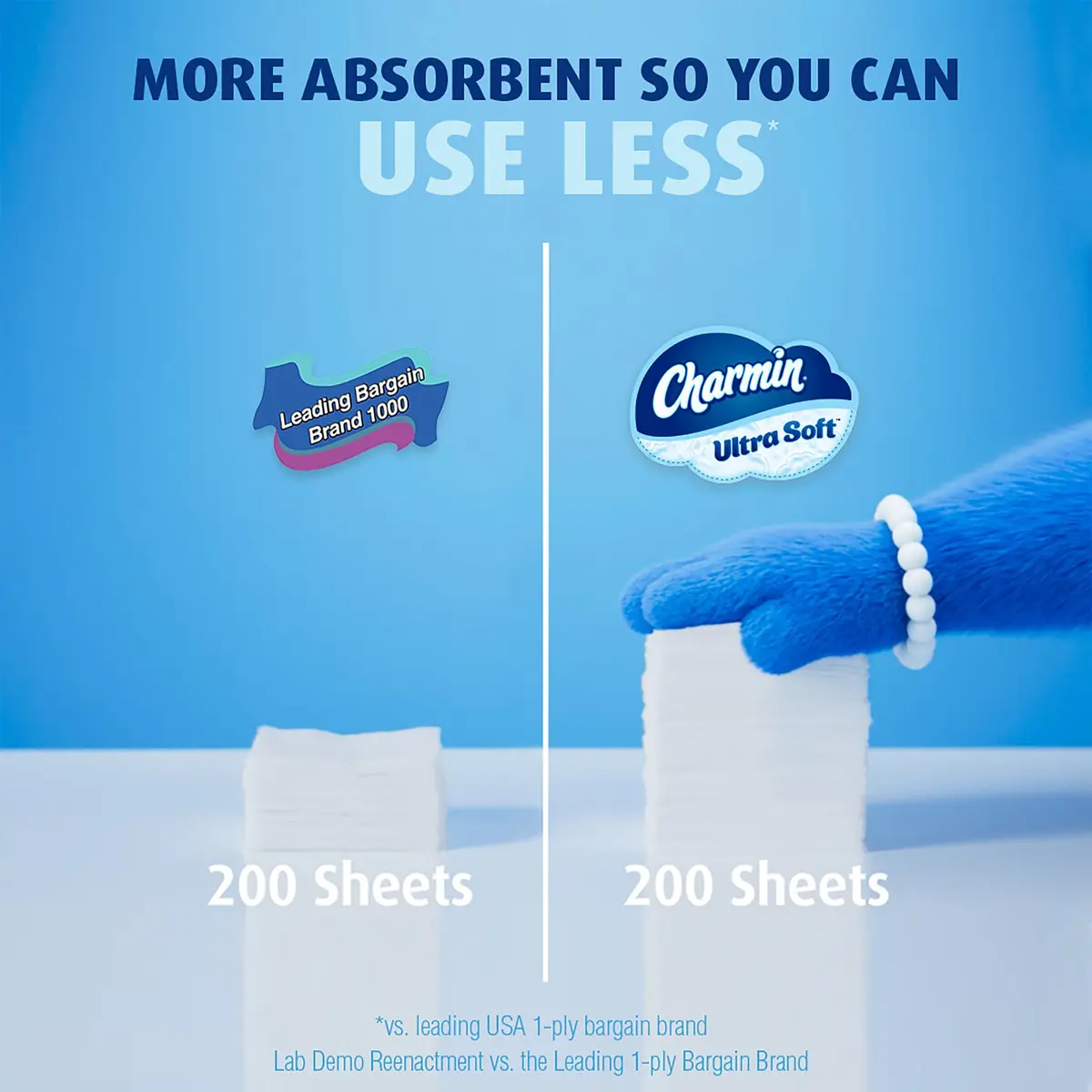 Charmin Ultra Soft Toilet Paper 12 Mega XL Rolls (336 Sheets Per Roll) | Trusted Softness, Better Tear - view 9