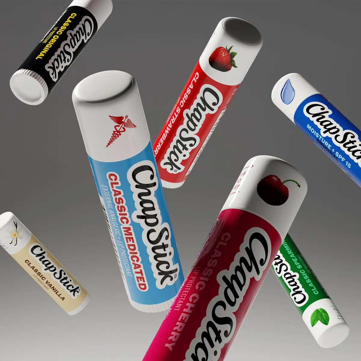 ChapStick Classic Medicated Lip Balm 36 Sticks | Soothes & Heals Dry Lips, USA Import - view 8