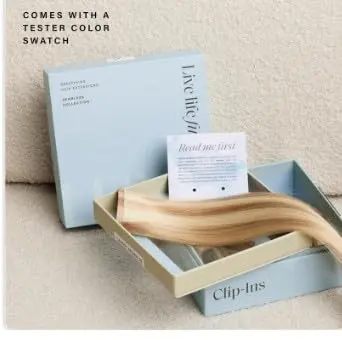 Luxy Hair Extensions Mocha Brown 20 Inch | 220g Thick Clip-In Human Hair - view 10