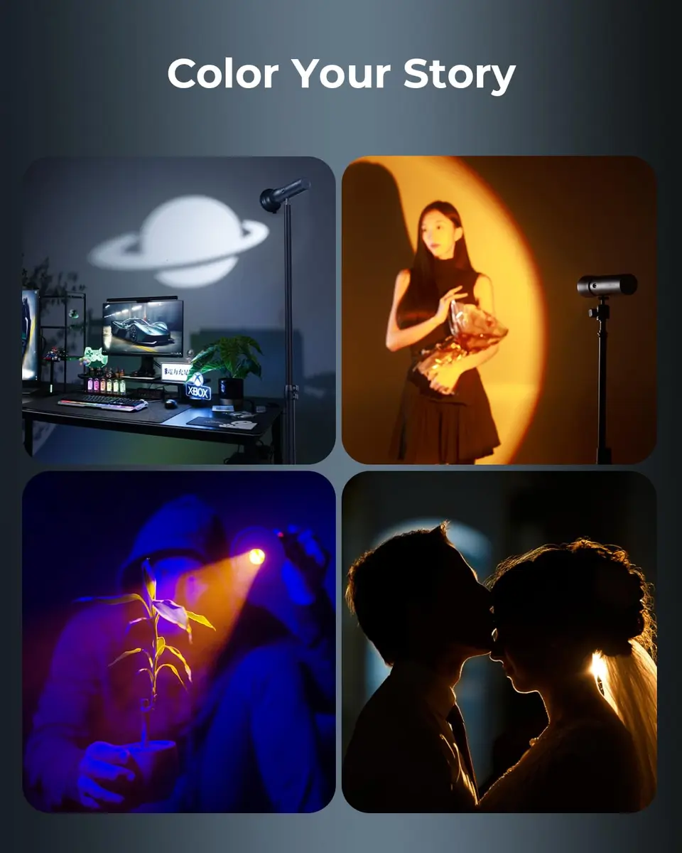 SmallRig RF 10C 10W Zoomable LED Photography Flashlight 154mm (6.1in) | Portable Spotlight for Video & Photography - view 8