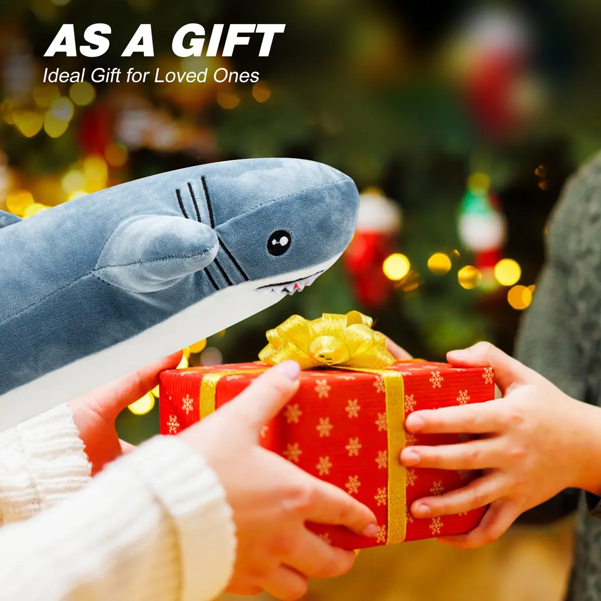 HOTHUGZ Shark Heating Pad for Period, Electric Belly & Back Warmth | USB Plush Shark - view 9