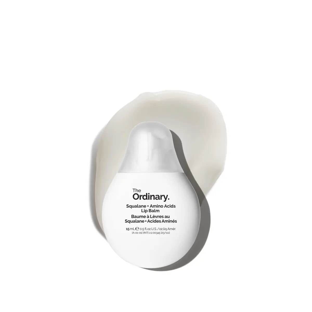 The Ordinary Squalane + Amino Acids Hydrating Lip Balm | Nourishes Lips, Elbows & Cuticles, 0.5 Fl Oz - main product image
