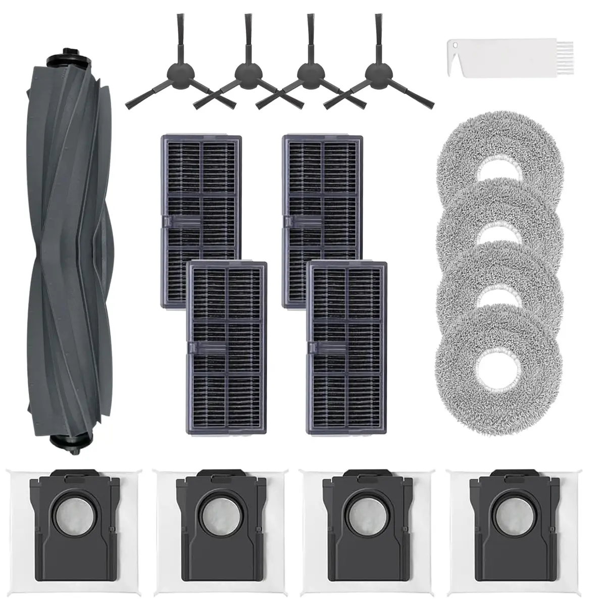 LUZMQ 18Pcs Replacement Parts for Dreame X30 Ultra & L10s Pro Ultra | Vacuum Accessories Kit - main product image