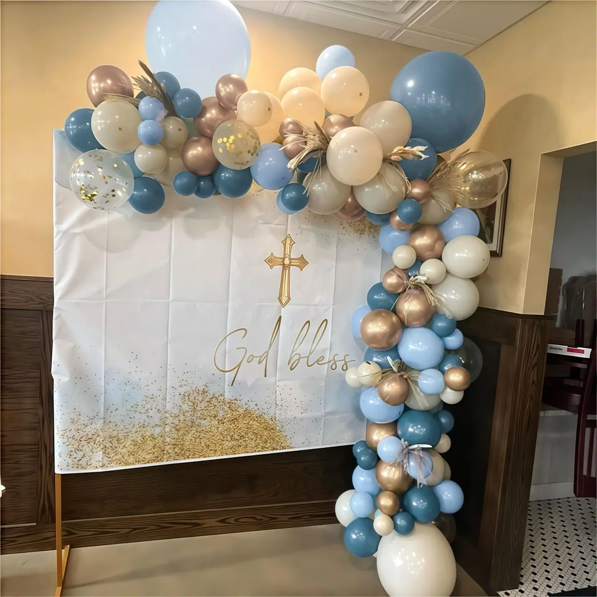 HILAVO Dusty Blue Balloon Set 60Pcs 12 Inch | Assorted Colors Balloon for Parties - view 8