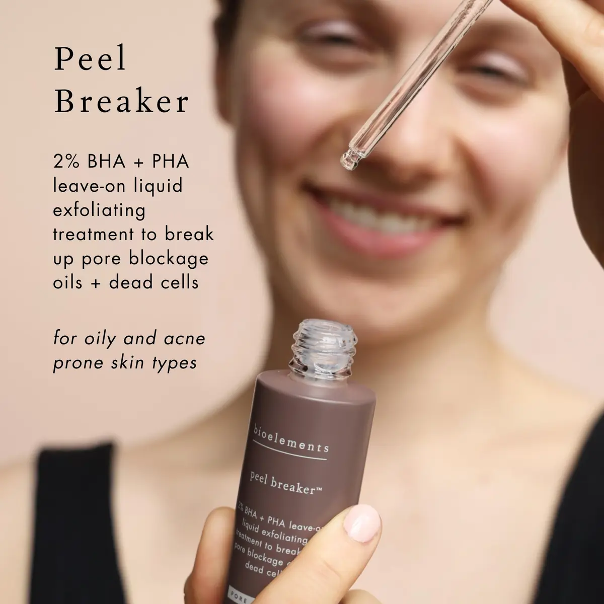 Bioelements Peel Breaker 1 fl oz | Vegan, Gluten Free, Liquid Exfoliant for Pore & Dead Cell Removal - view 3