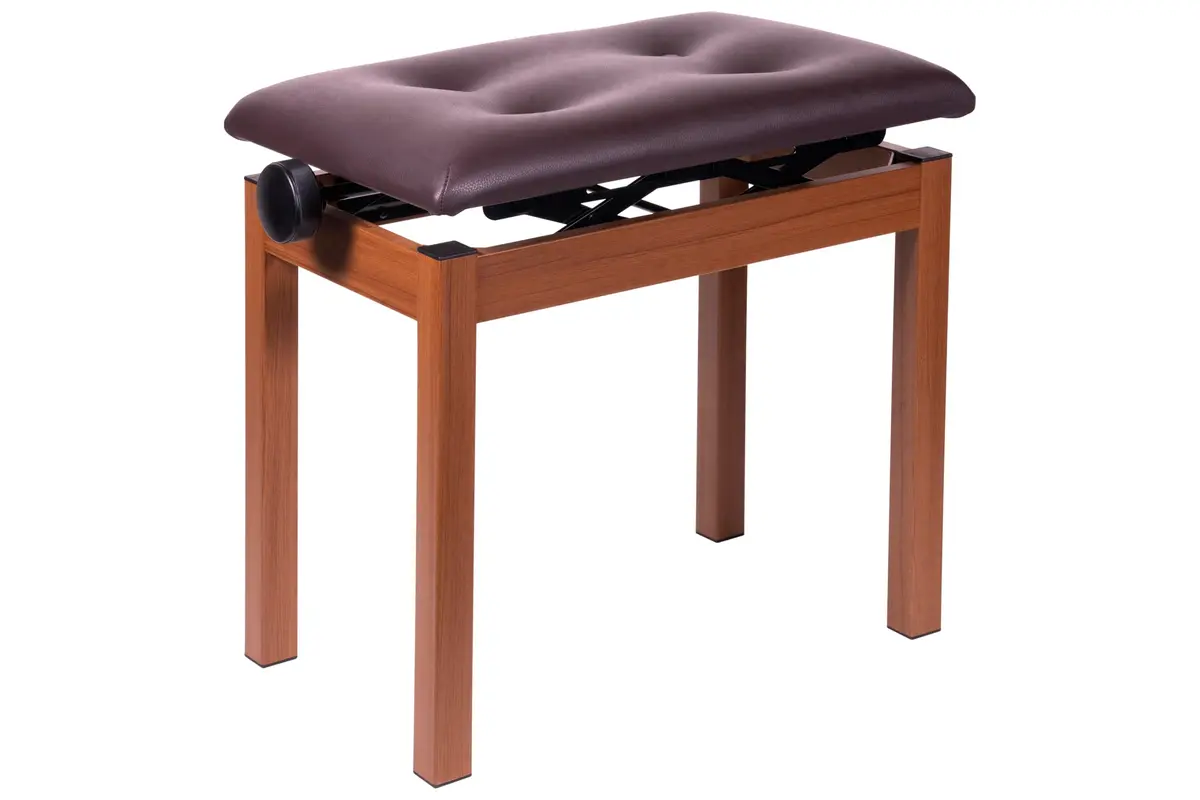 KORG PC-400-PB High Low Swivel Chair for Piano Poetic Brown | Stable, Adjustable, Elegant - main product image