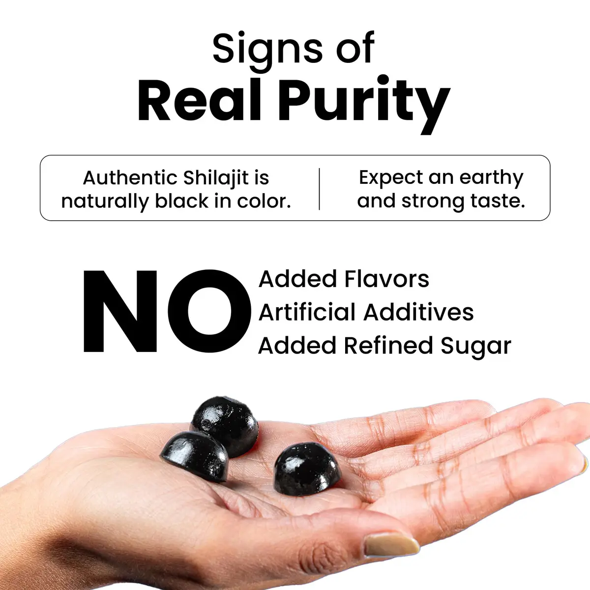 Better Alt Pure Himalayan Shilajit Gummies 60 Count | High Potency Gold Grade | Energy & Immunity Support - view 5