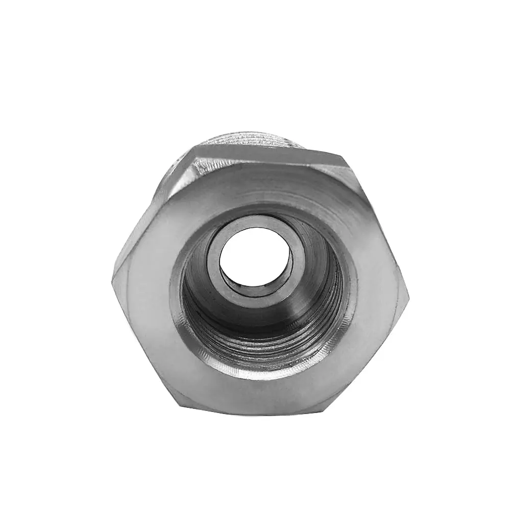 beduan 3/8" Comp Female to 1/2" G Male Stainless Steel Water Line Adapter Set (2-Pack) | Connects Old Shutoff Valves to Modern Faucet Supply Lines - view 4