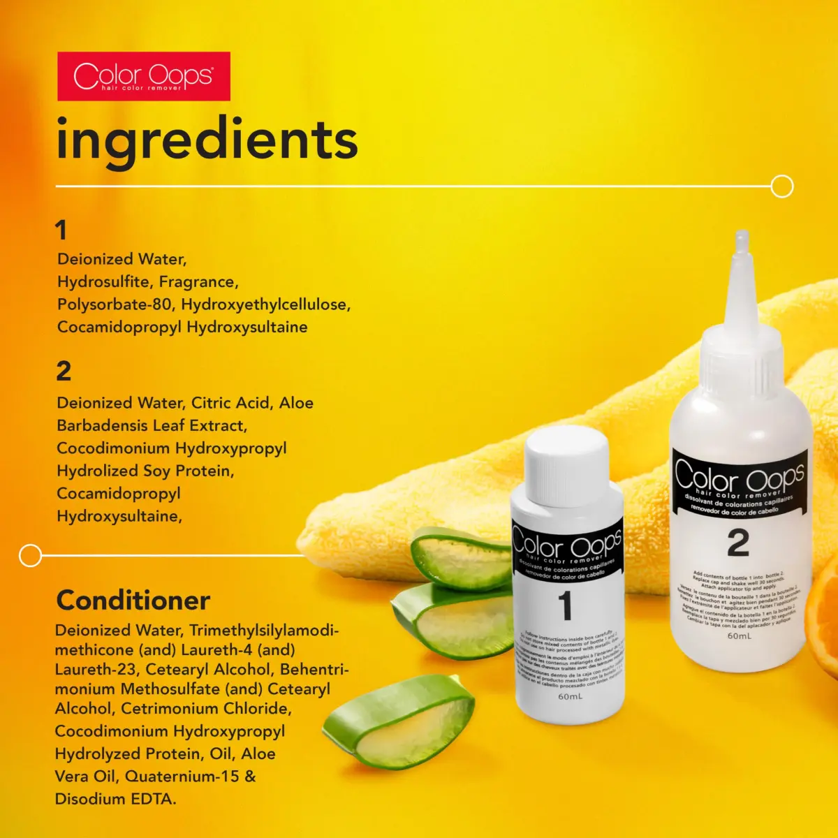 Color Oops Extra Conditioning Hair Color Remover & Conditioner Bundle 2 Pack | Safely Removes Permanent & Semi-Permanent Dye - view 3