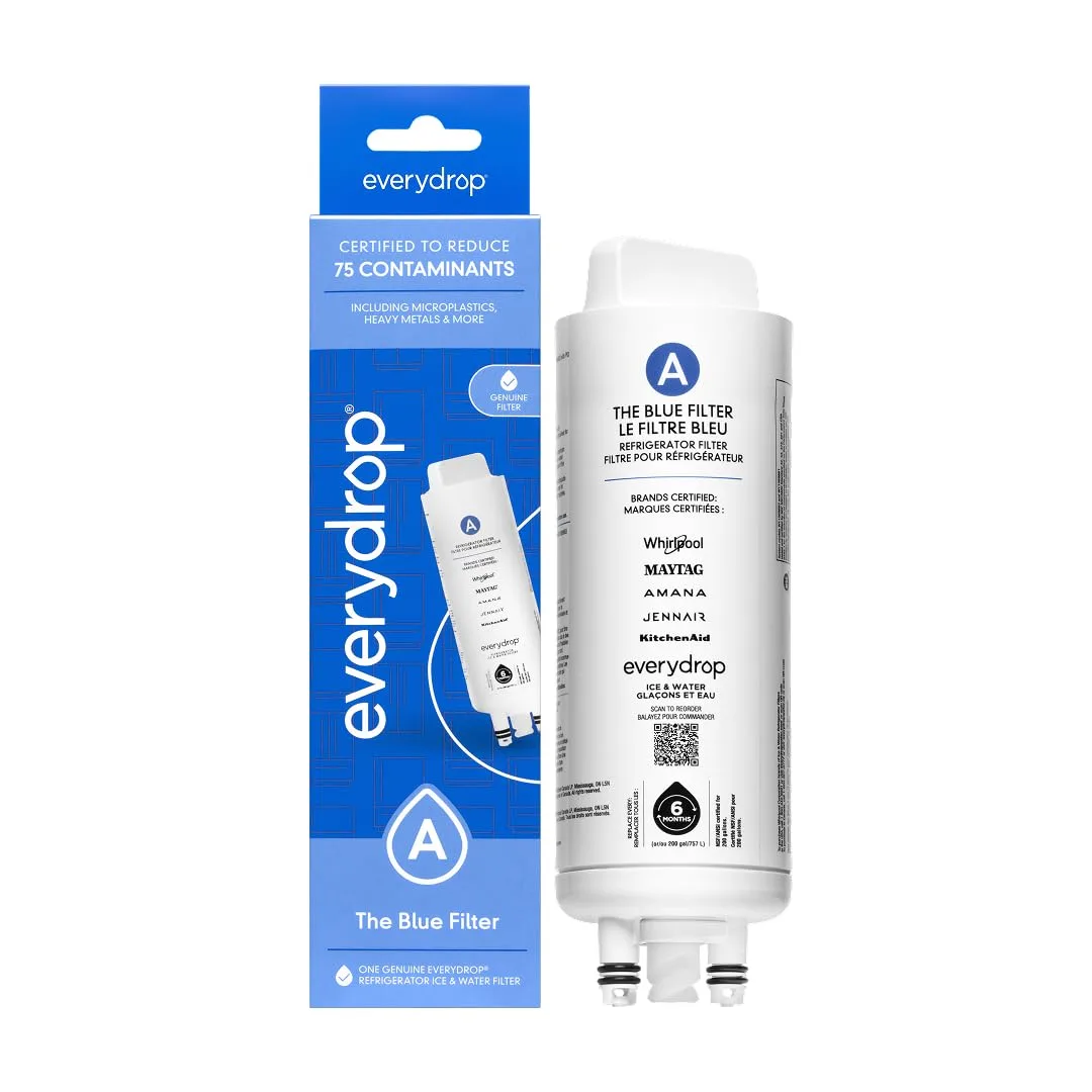 everydrop by Whirlpool Refrigerator Water Filter A EDRARXD1 (Single-Pack) | NSF Certified to Reduce 75 Contaminants - main product image