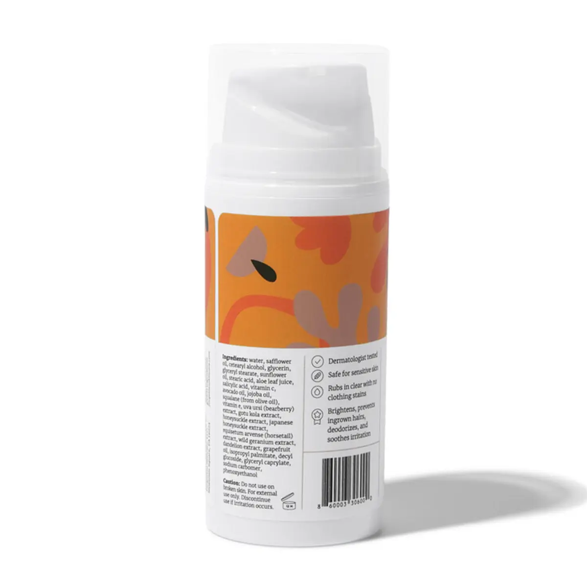 Forgotten Skincare Underarm Brightening Body Cream 50ml (1.7 Fl Oz) | Vitamin C & Salicylic Acid for Dark Underarms - view 2