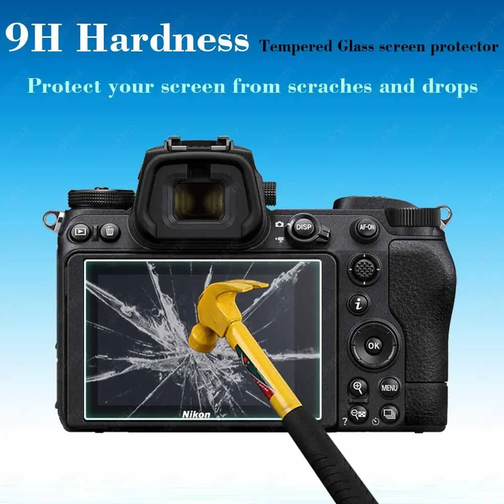 ULBTER Top+Screen Protector for Nikon Z6 III Z6III Camera 0.3mm 9H Hardness | Anti-Scratch & HD Clarity - view 5