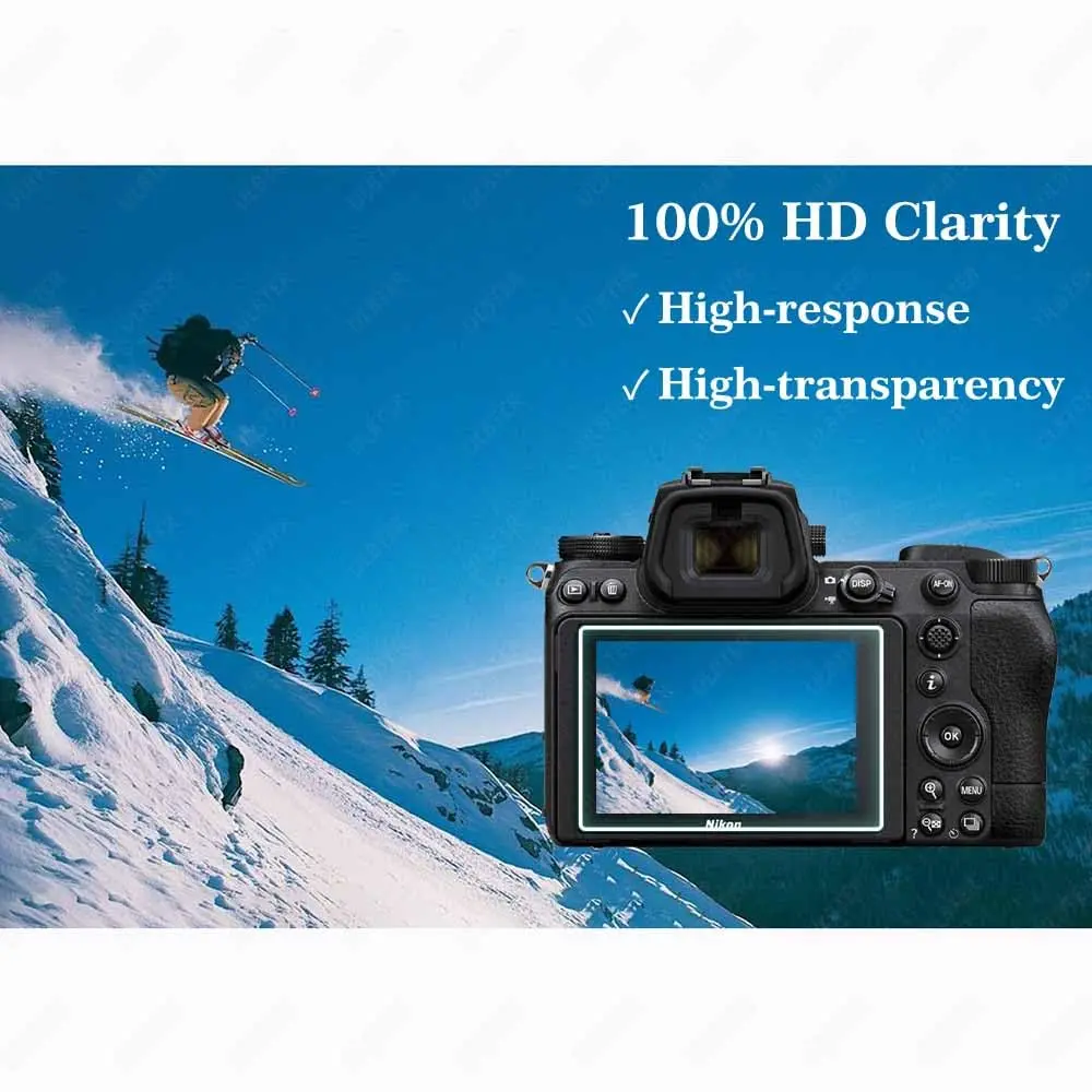 ULBTER Top+Screen Protector for Nikon Z6 III Z6III Camera 0.3mm 9H Hardness | Anti-Scratch & HD Clarity - view 4