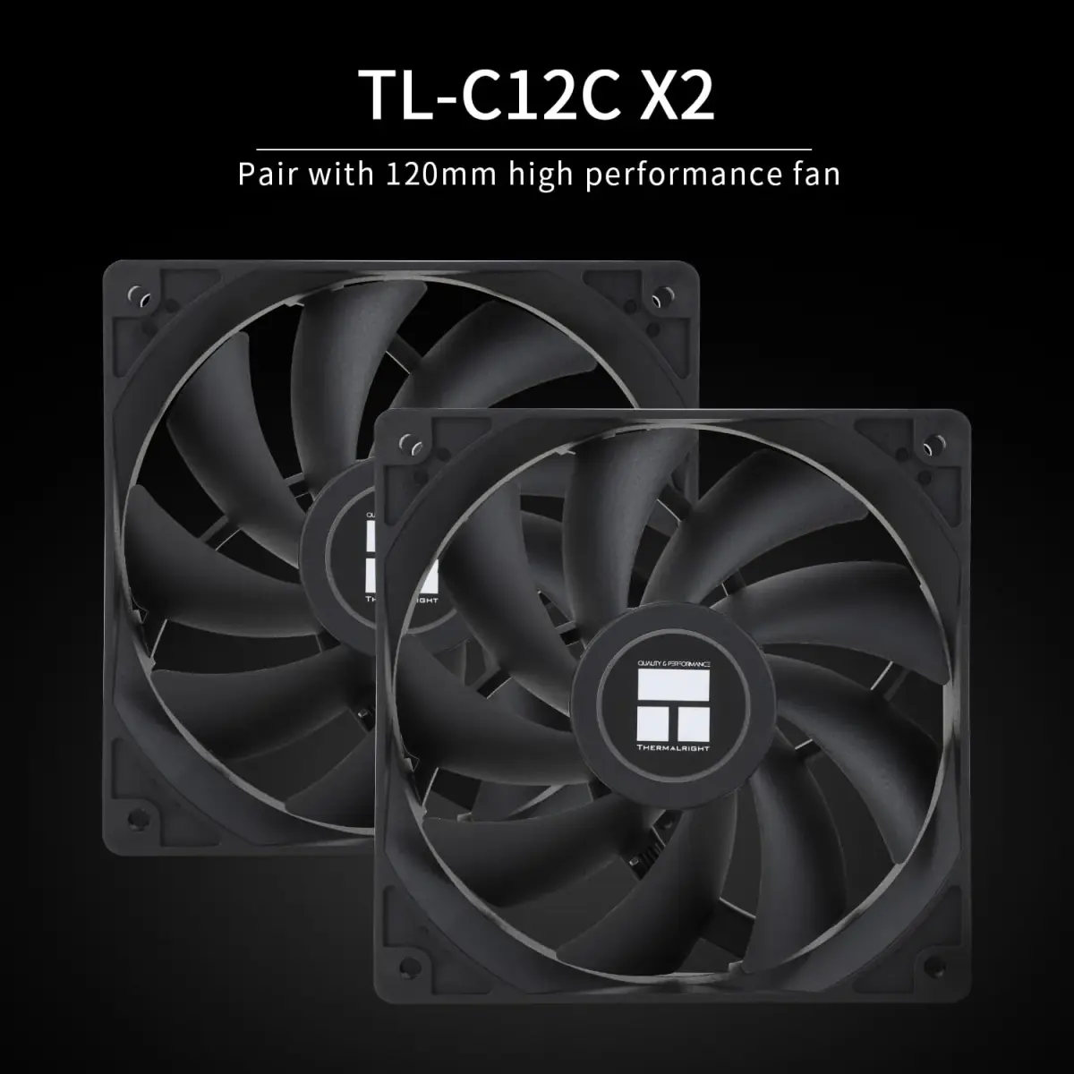 Thermalright Peerless Assassin 120 SE Black CPU Cooler, 6 Heat Pipes, Dual Towers & PWM Fans | LGA1700/AM5 Compatible - view 5