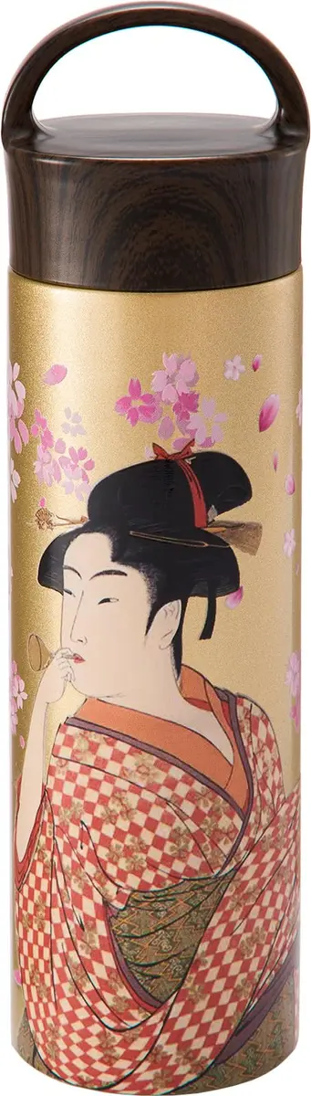 Reach Will Vacuum Flask 400 ml | Japanese Traditional Culture Stainless Steel Mug Bottle - main product image