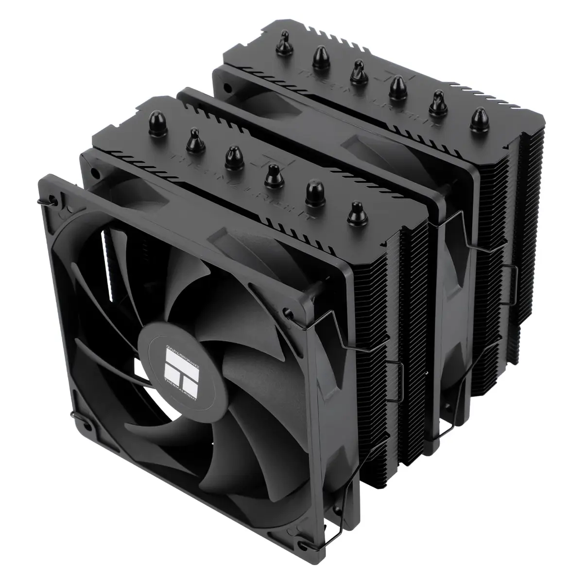Thermalright Peerless Assassin 120 SE Black CPU Air Cooler 155mm | Dual 6 Heat Pipes, 1550RPM, AM4/AM5, Intel LGA 1700/115x/1200, No LED - main product image
