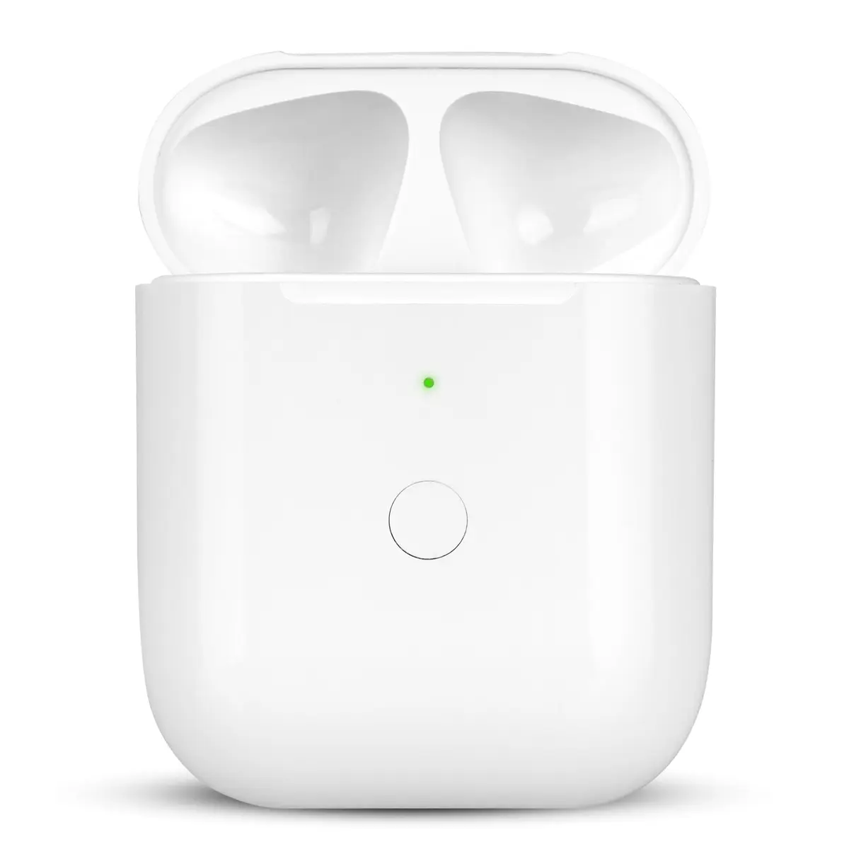 NOCRLG Replacement Charging Case for AirPods 1st & 2nd Gen 550mAh | Wireless Charging & Bluetooth Sync - main product image