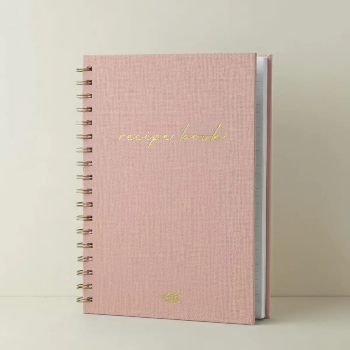 ZICOTO Aesthetic Blank Recipe Book with Linen Cover | Write in Your Own Recipes (70-120 chars) - view 3