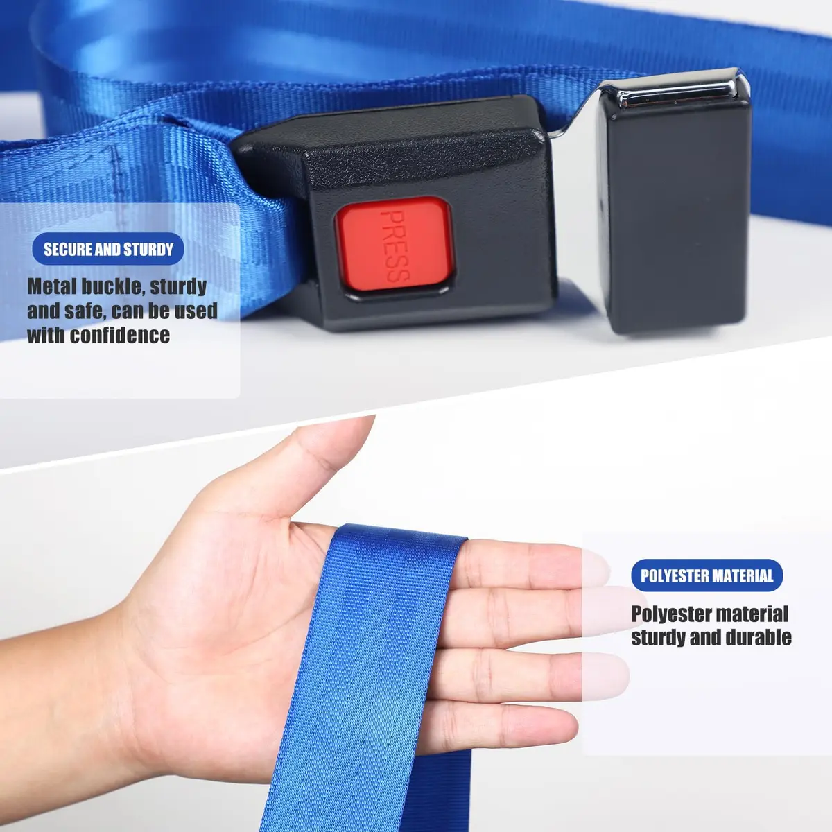 Lewitools Mobilization with Movement (MWM) Belt with Adjustable Pad 2.44 m (8 ft) | Physical Therapy Strap for Joint Mobility - view 2