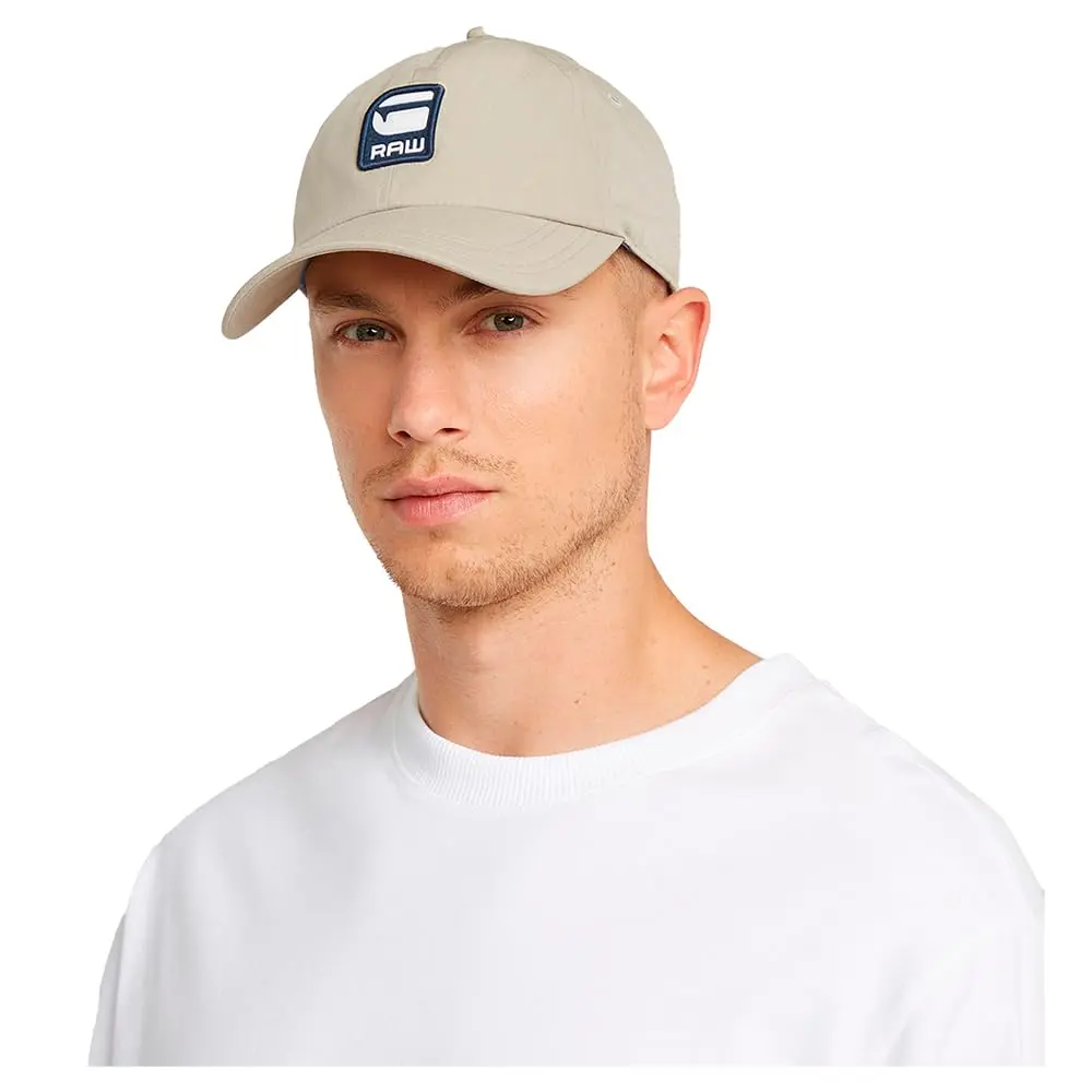 G-STAR Avernus Burger Baseball Cap One Size | Unisex Casual Beige Polyester Blend - view 2