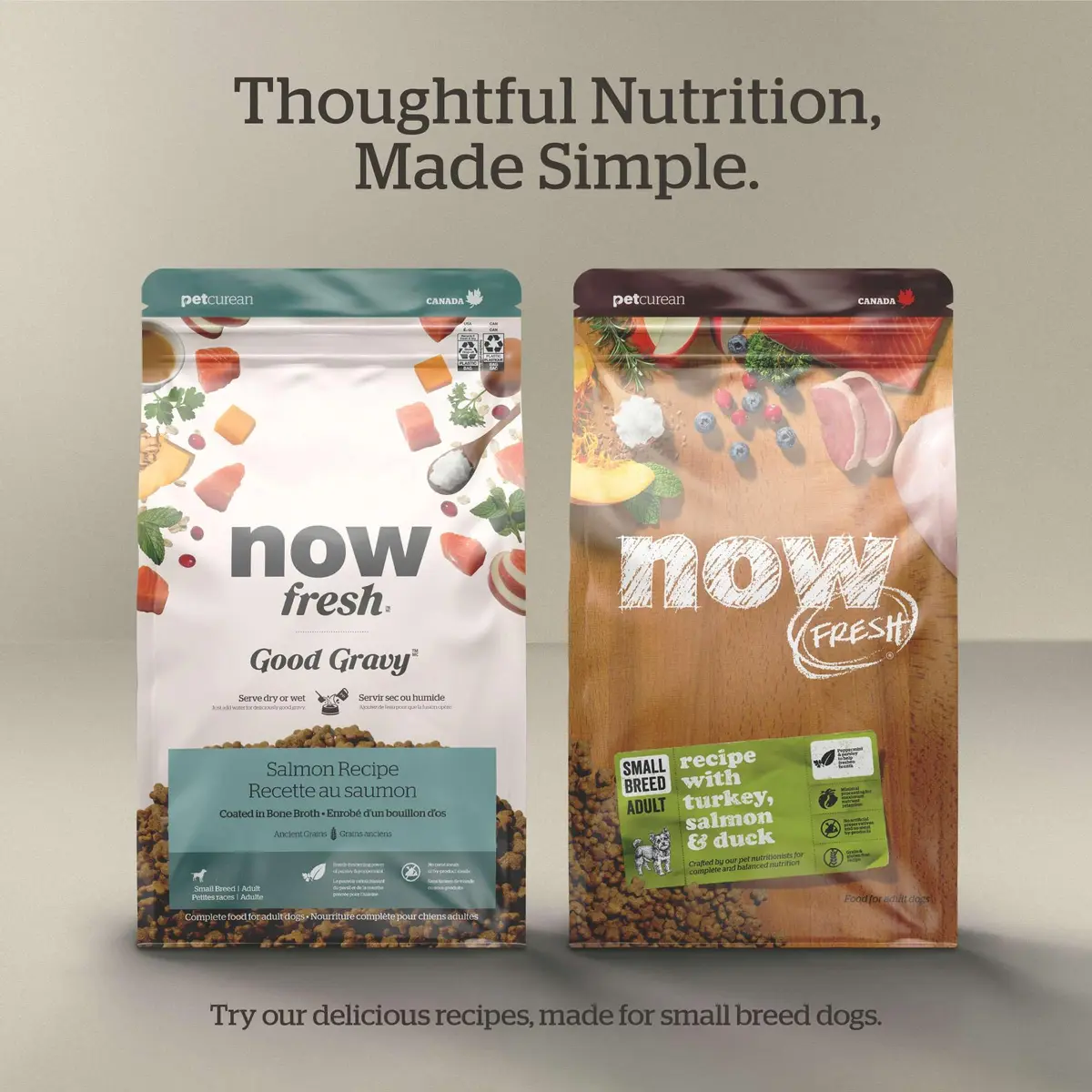 Now Fresh Good Gravy Small Breed Adult Dry Dog Food, Chicken, 3.5 lb | Supports digestion & weight control - view 6