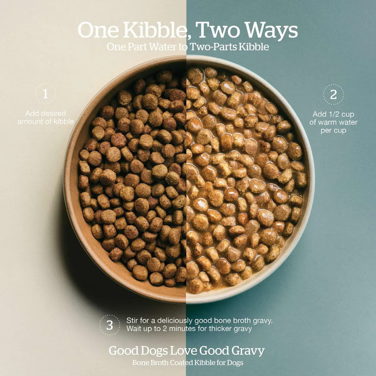 Now Fresh Good Gravy Salmon Recipe Dog Food 22 lb | Bone Broth Coated Kibble for All Sizes - view 2