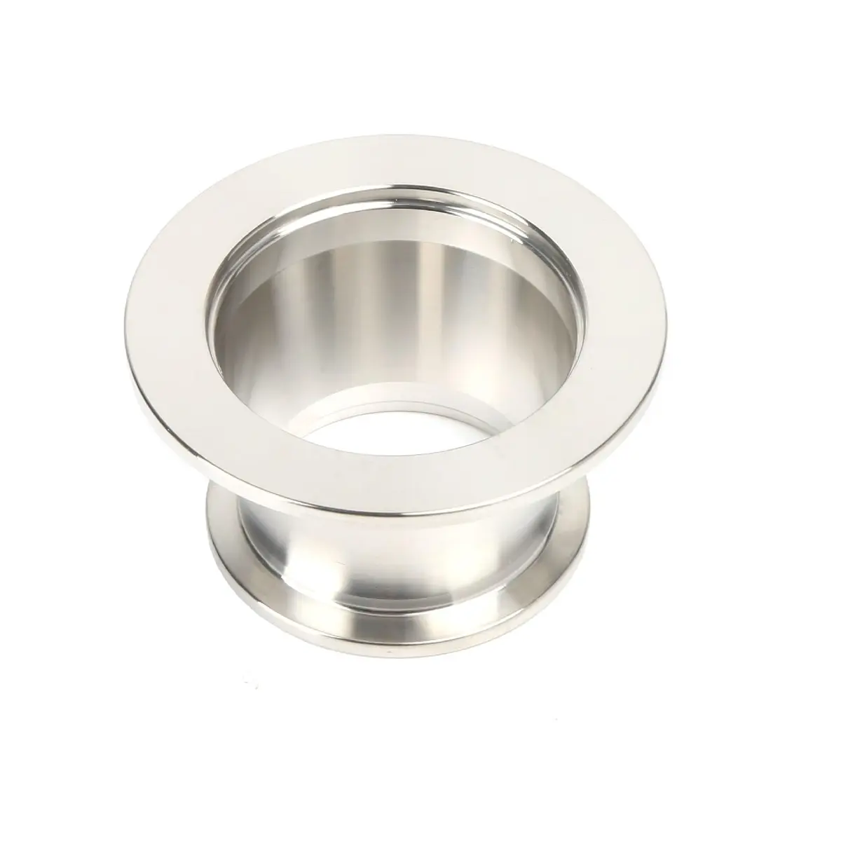 QMINOX SS304 Vacuum Conical Reducer KF adaptor fittings KF-50 to KF-40 | Stainless Steel Vacuum Fitting - view 2