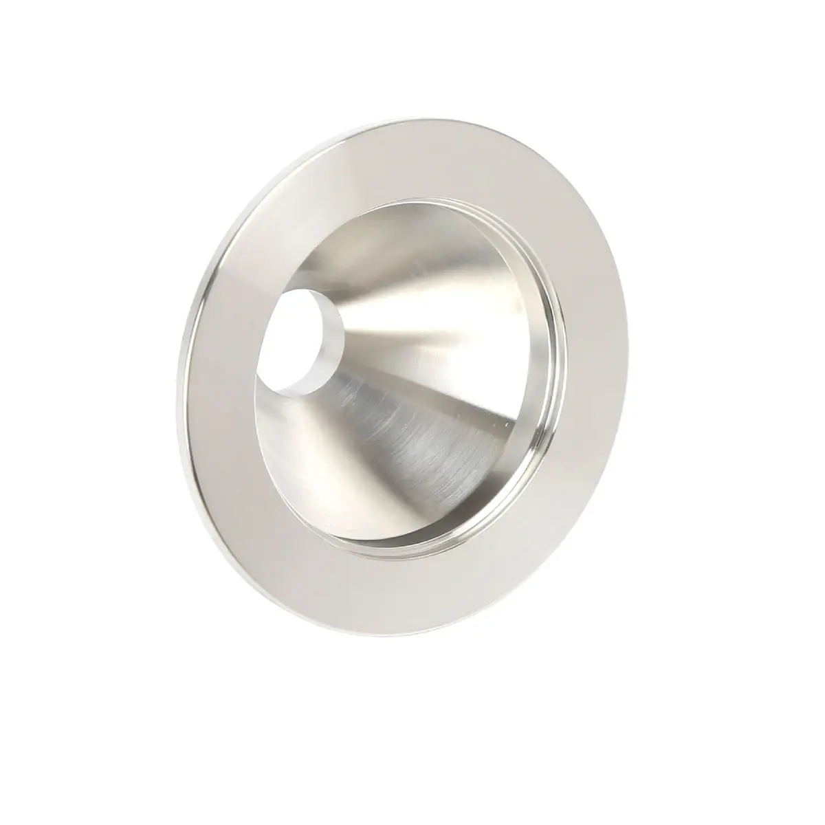QMINOX SS304 Vacuum Conical Reducer KF adaptor fittings KF-50 to KF-16 | Stainless Steel Vacuum Fitting - view 4