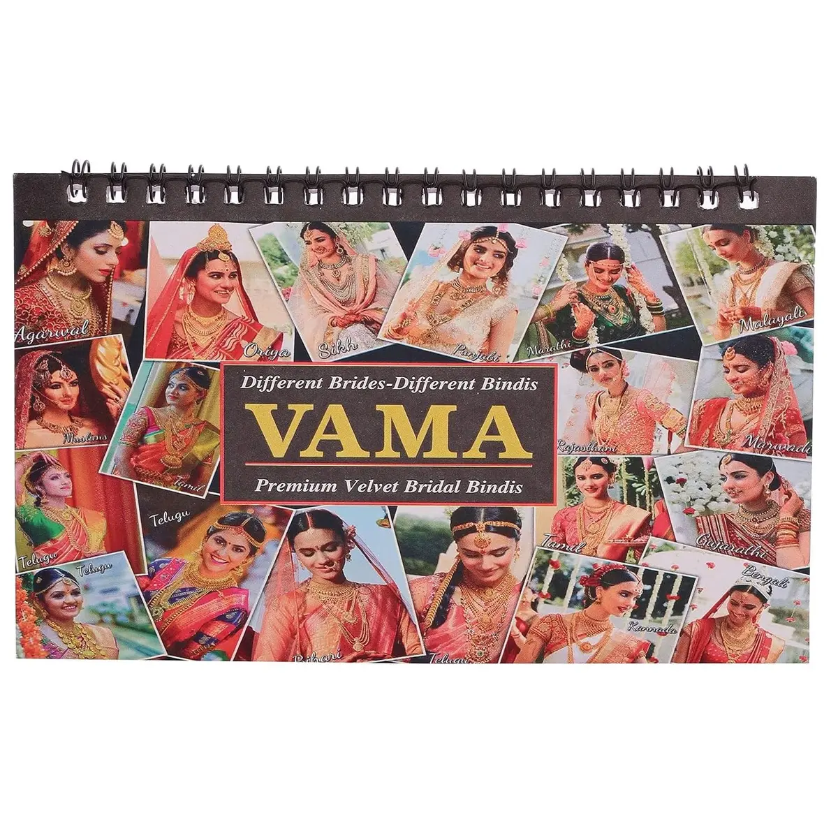 VAMA Multicolour Small Stone Indian Bindis Booklet 252 Pcs | Traditional Face Jewelry for Festivals & Parties - view 6