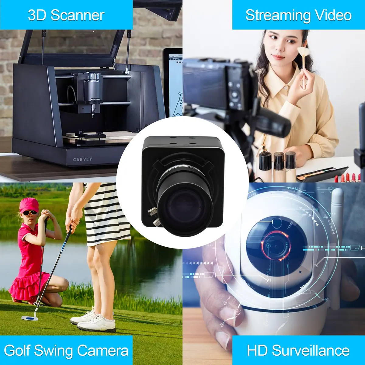 MMlove 8MP USB Camera 10X Optical Zoom | 30fps High Speed Support for PC & Mobile - view 8