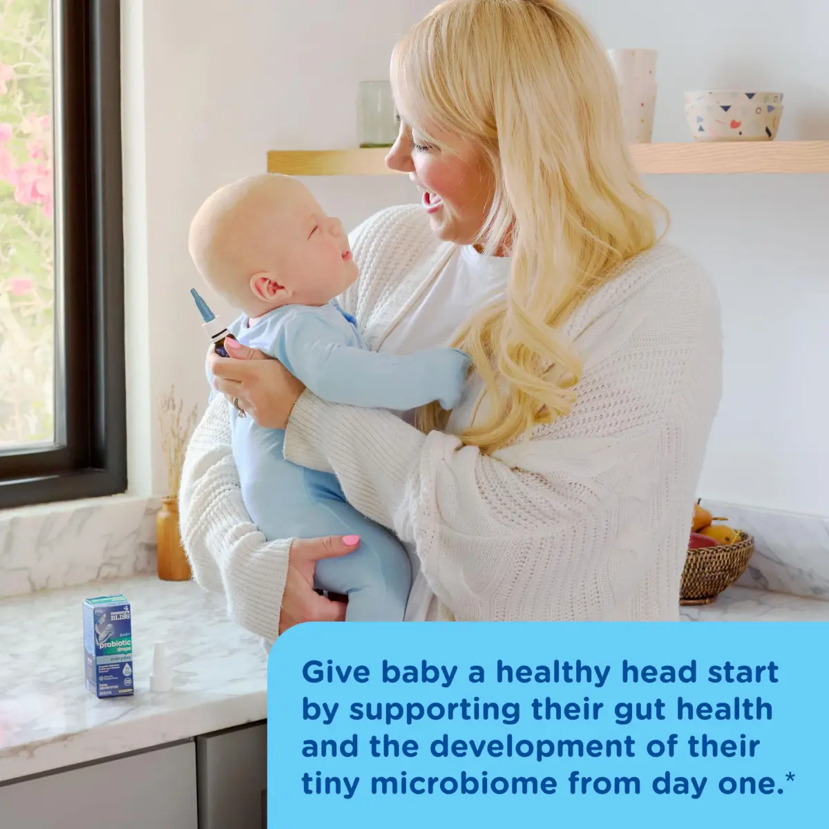 Mommy's Bliss Baby Probiotic Drops, 0.34 Fl Oz (Pack of 2) | Daily Gas, Constipation & Colic Relief + Immune Support - view 4
