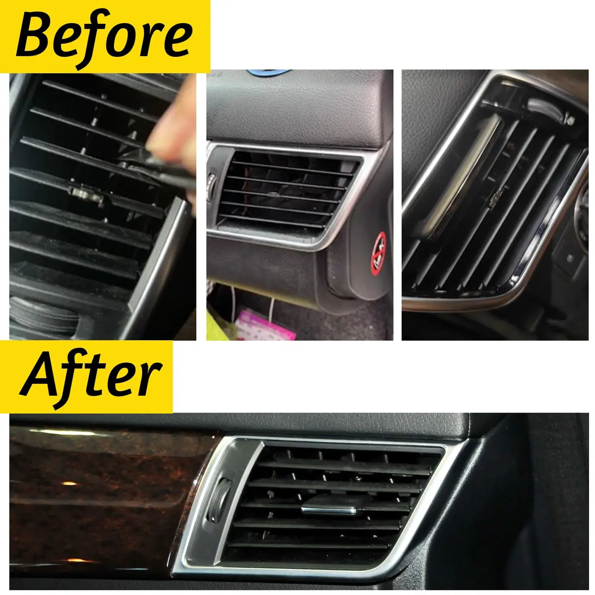 BJchiwu Air Vent Grille Outlet Tab Clip Replacement for Mercedes-Benz W166/X166 - Rear Row (1pc) - view 2