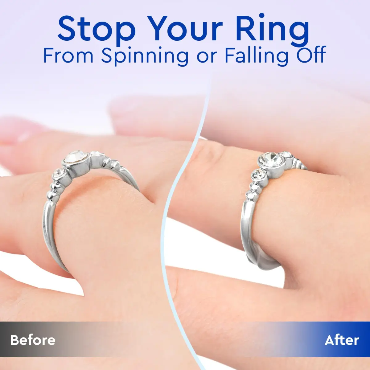 5 STARS UNITED Ring Sizers for Loose Rings - 15-Piece Kit with US Sizes 1-17 Gauge & Adjusters | Secure Fit for All Rings - view 7