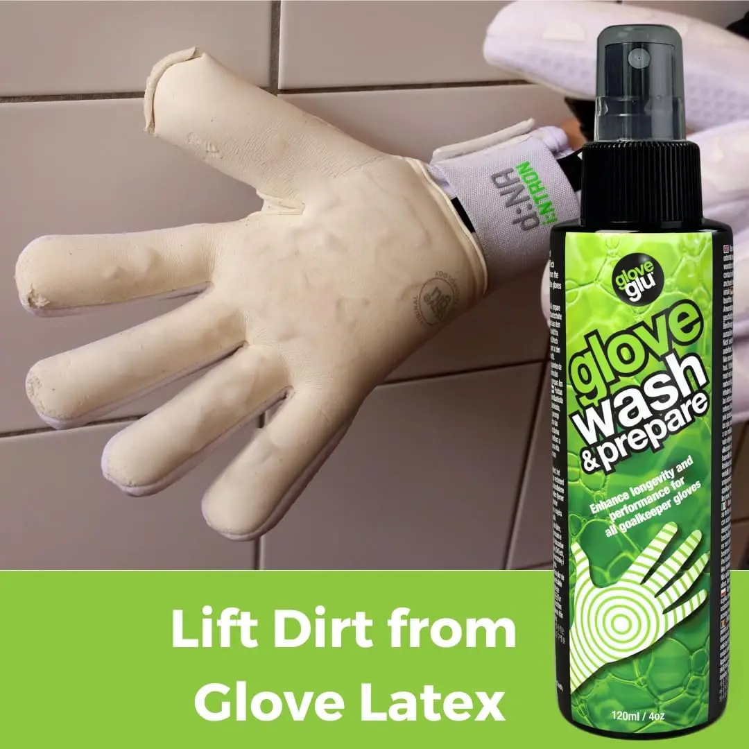 gloveglu Glove Care System Bundle | Premium Wash, Fresh Deodorizer & MEGAgrip Spray 4.05 fl oz Each | Goalkeeper Glove Cleaning & Grip Revival System (Pack of 3) - view 3