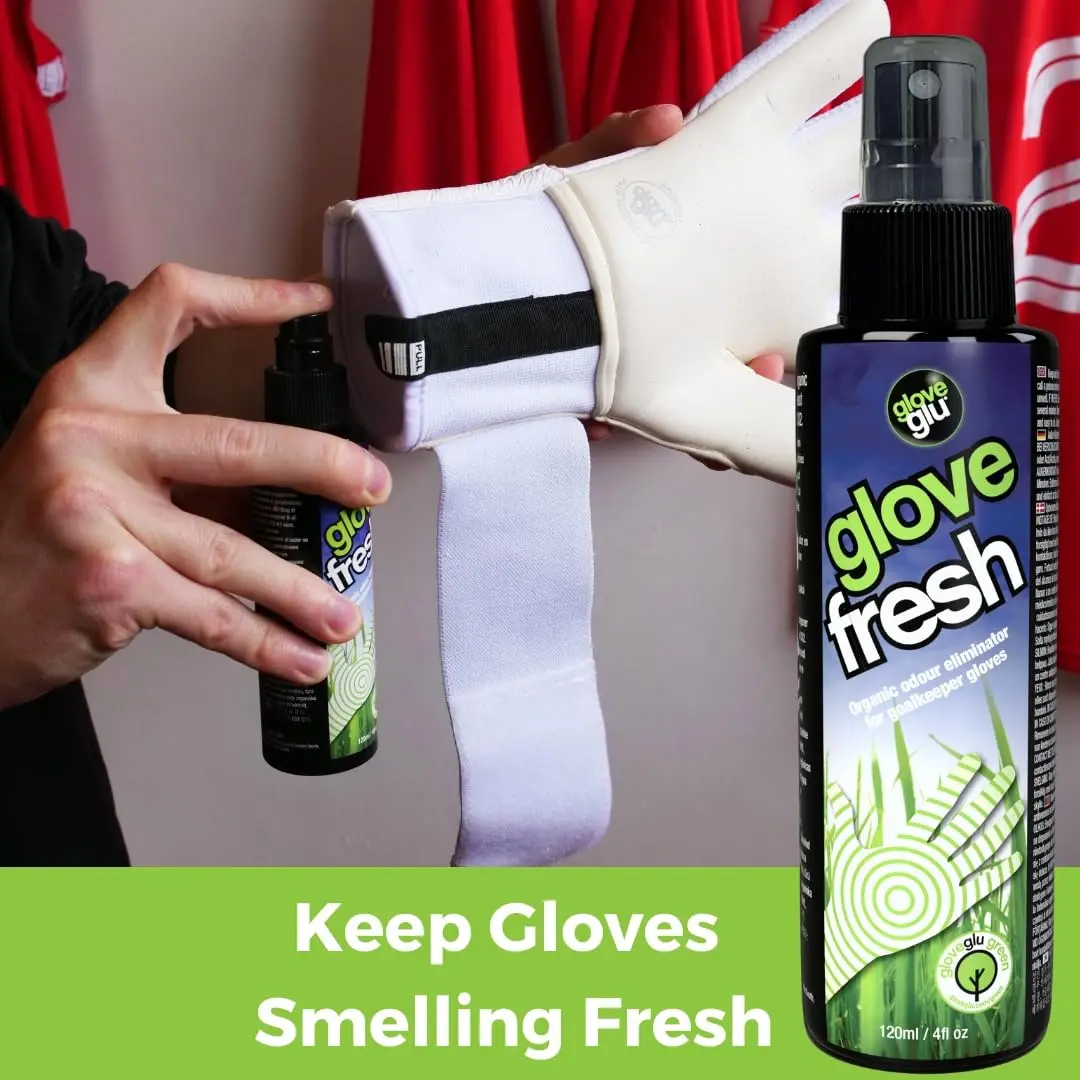 gloveglu Glove Care System Bundle | Premium Wash, Fresh Deodorizer & MEGAgrip Spray 4.05 fl oz Each | Goalkeeper Glove Cleaning & Grip Revival System (Pack of 3) - view 4